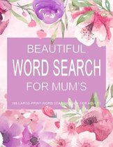 Beautiful Word Search for Mum's