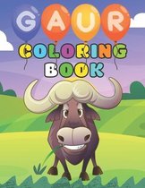 Gaur Coloring Book