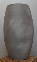 Mica Decorations Lester vaas l.grijs-stone H50 x D30cm