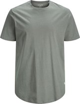 Jack & Jones Big size heren T-shirt 1-pack - ronde hals - 4XL - Groen