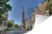 Tuindecoratie Groningen - Kathedraal - Stad - 60x40 cm - Tuinposter - Tuindoek - Buitenposter