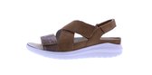 Verhulst - Lana sandaal - cognac combi - wijdte H - maat 7