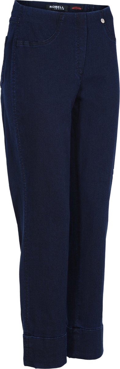 Robell Bella 09 Dames Comfort Jeans 7/8 Lengte - Donker Blauw - EU38