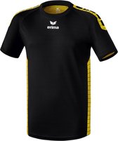 Erima Sevilla Sportshirt Zwart-Geel Maat 128