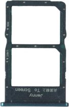 SIM-kaartlade + NM-kaartlade voor Huawei Nova 7i (groen)