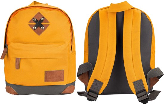 Abbey Rugzak - Small - Geel/Antraciet