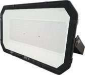 LED Buitenspot 400W IP66 ZWART - Koel wit licht - Aluminium - Zwart - SILUMEN