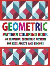 Geometric Pattern Coloring Book For Adults Seniors and Kids