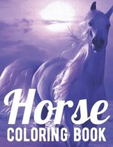 Horse Coloring Book