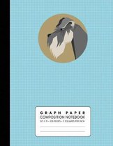 Graph Paper Composition Notebook: Schnauzer - Quad Ruled 5 Squares Per Inch for Math & Science