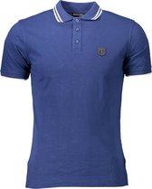 Roberto Cavalli Polo Blauw 2XL Heren