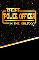 The Best Police Officer in the Galaxy: Isometric Dot Paper Notebook Book 120 Pages 6''x9''