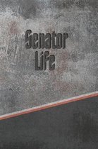 Senator Life: Personalized Isometric Dot Notebook 120 Pages 6x9