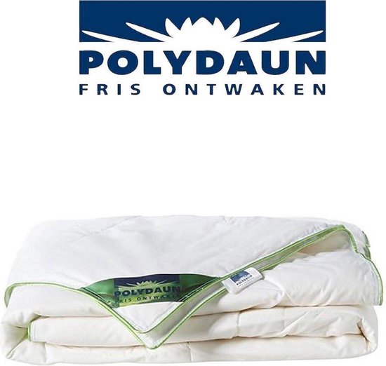 Polydaun Bamboe - Zomerdekbed - Eenpersoons - 140x200 cm Wit | bol.com