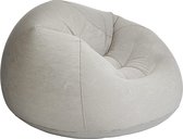 Bol.com Intex Beanless Bag Chair | Zitzak | Grijs | Opblaas Stoel | Voor Op Reis Binnen en Buiten aanbieding