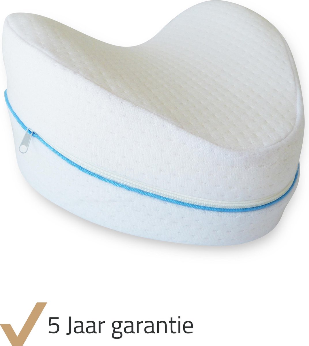 Goedkoopste Thexa® - Beenkussen / kniekussen voor in bed - zijslaapkussen - lichaamskussen - beter slapen