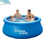 Summer Waves Quik Set Zwembad | Met Filterpomp  | Ø244 x 76 cm