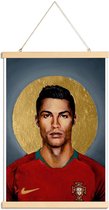 JUNIQE - Posterhanger Football Icon - Cristiano Ronaldo -30x45