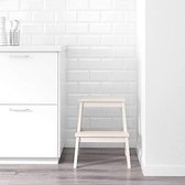Ikea - Kväm - Opstapje - Trapje - Krukje wit