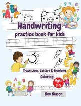 Handwriting Practice Book for Kids