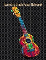 Isometric Graph Paper Notebook: Equilateral Triangles, 120 Pages, Vibrant Ukulele Cover, 8.5 x 11 inches (21.59 x 27.94 cm)