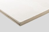 Organic Cotton Linen 100% - HR Koudschuim Topper 5cm - 200x200