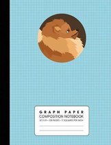 Graph Paper Composition Notebook: Pomeranian - Quad Ruled 5 Squares Per Inch for Math & Science