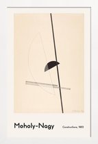 JUNIQE - Poster met houten lijst László Moholy-Nagy - Constructions