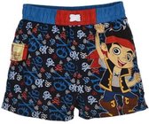Jake de Piraat zwembroek - maat 110 - donkerblauw - Jake and the Neverland Pirates zwemboxer