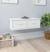 OP=OP - Wandschappen - Lades - Hoogglans wit - Zwevend - LUXE - Decoratie - Uniek - Nieuwste Collectie