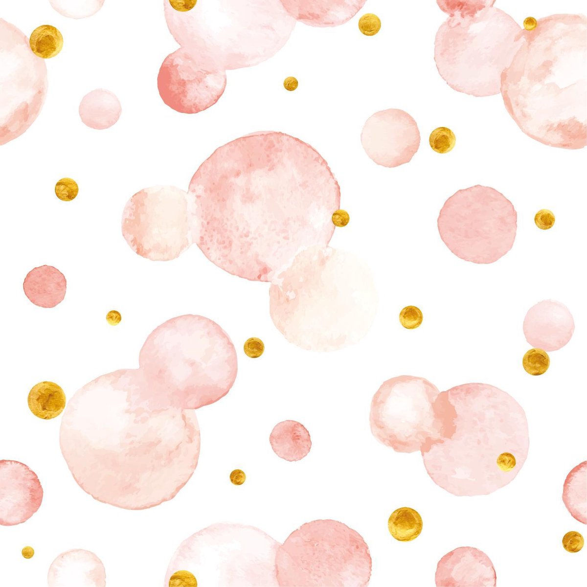 Akoestisch zelfklevend behang 6mm dik - Watercolor pink - Rol 8,25 m2