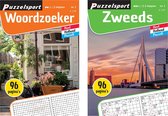 Puzzelsport - Puzzelboekenset - Woordzoeker 2* & Zweeds  2-3*  - Nr.1