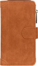 Luxe Portemonnee Samsung Galaxy S10 Plus hoesje - Bruin