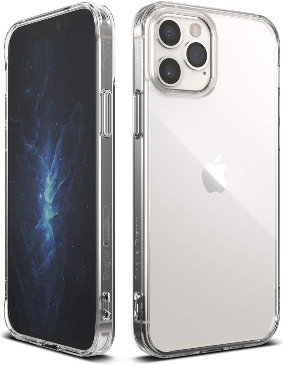 Ringke Fusion Hoesje Transparant Geschikt voor Apple iPhone 12 / 12 Pro