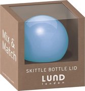 Lund - Skittle Drinkfles Dop Los - Polypropyleen - Blauw