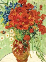 Van Gogh Daisies & Poppies 500-Piece Puzzle