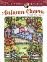 Creative Haven- Creative Haven Autumn Charm Coloring Book