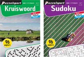 Puzzelsport - Puzzelboekenset - Kruiswoord 2-3* & Sudoku 2-4*  - Nr.1