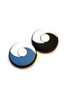 Thumb Grips | Thumb Sticks | Gaming Thumbsticks | Geschikt voor Nintendo Switch & Lite | 1 Set = 2 Thumbgrips | Rond | Blauw/Zwart