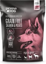 PrimaDog Adult – Graanvrij Droog Hondenvoer Zalm & Aardappel – 1,5 kg – Voor Alle Rassen