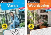 Puzzelsport - Puzzelboekenset - Varia 2* & Woordzoeker 2*  - Nr.1