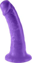 6" Slim - Purple - Strap On Dildos -