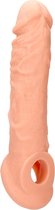 Penis Extender with Rings - 21 cm - Flesh - Sleeves -