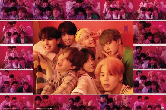 BTS poster - Bangtan Boys- Kpop- Korea- selfie 61x91.5 cm