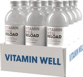 Vitamin Well Hydrate Reload Citroen/Limoen - 12 Stuks Voordeelpakket - 12x 500 ml