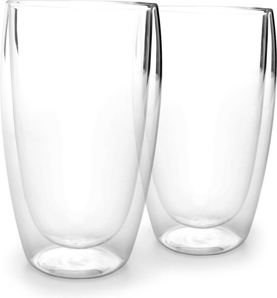 Salt & Pepper/ ONA - Vienna - Dubbelwandige Glazen - Set van 2 stuks - 2x  0,44 L | bol.com