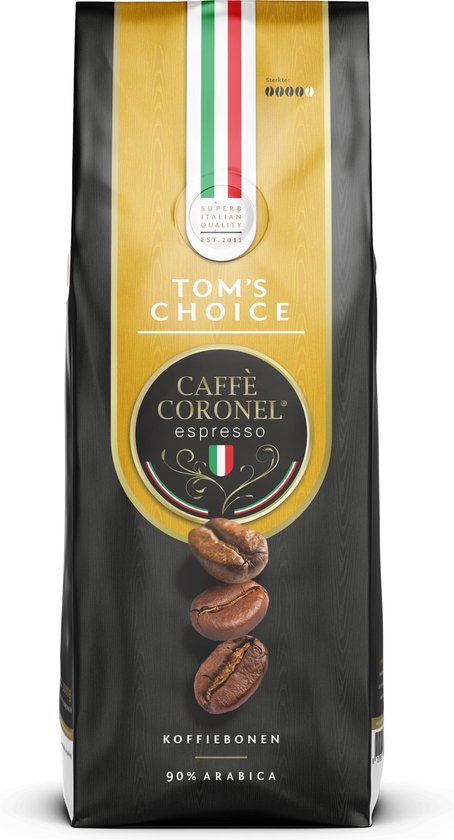Caffe Coronel Tom's Choice koffiebonen 1kg