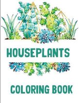 Houseplants Coloring Book