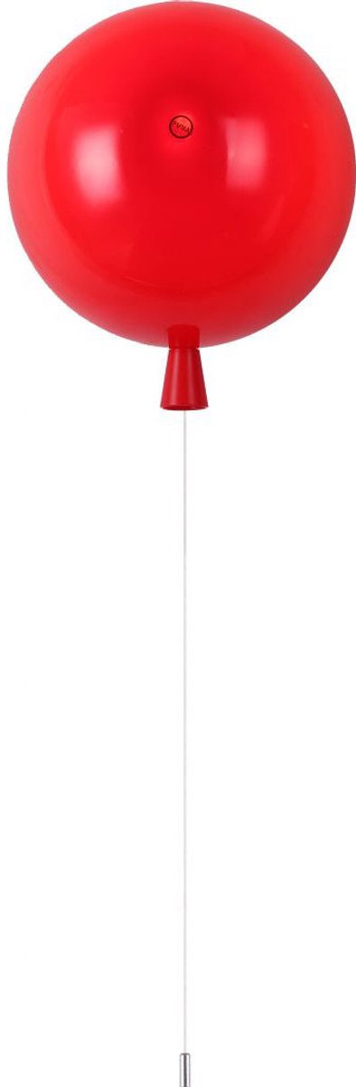 Wandlamp Ballonlamp Rood Klein inclusief 4W LED lamp - Funnylights