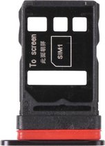 SIM-kaartlade + SIM-kaartlade voor Huawei Nova 7 Pro 5G (zwart)